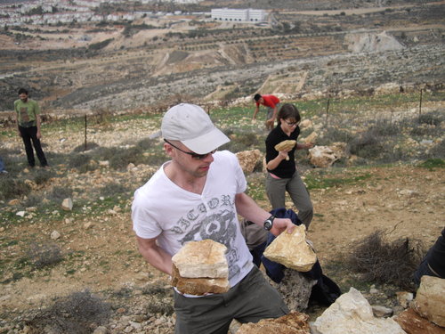 Michael Cresham in Palestine