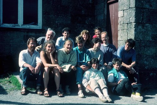 Workcamp group Tigh Na Siochain 1987 Tipperary