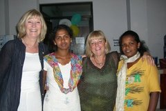 Sri Lanka welcome from the Blue Rose