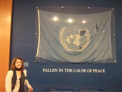 Jenny Corbett at the UN