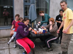 Coffee Break at Glebe House Project 2012